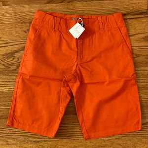 Burnt Orange cotton Bonpoint shorts
